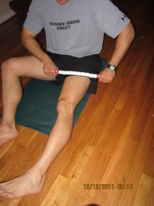 Stick Massage Quads